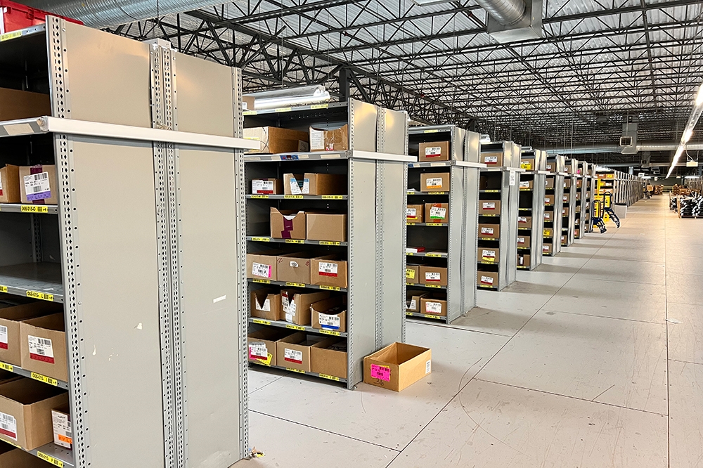 commercial shelving